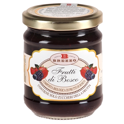 Composta di montagna fruttidibosco senza zucchero