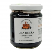 Confettura extra di uva rossa gr220 Bio