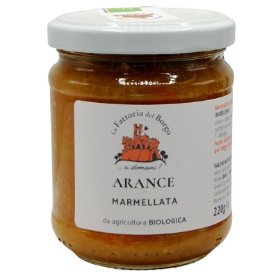 Marmellata di arance gr220 Bio