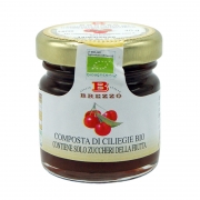 Mini Composta di montagna ciliegia senza zucchero gr40 bio