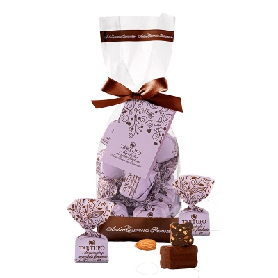 Tartufi dolci fondente e mandorle 200gr