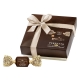 Scatola "Perfetto" extra fondente e nocciole