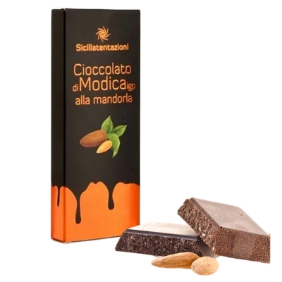 Cioccolato di modica alla mandorla