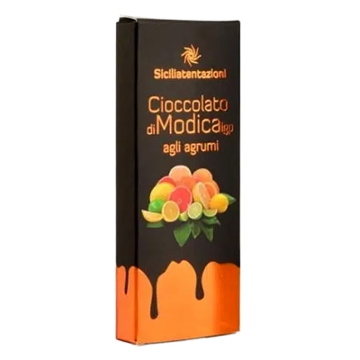 Cioccolato di modica agli agrumi misti 