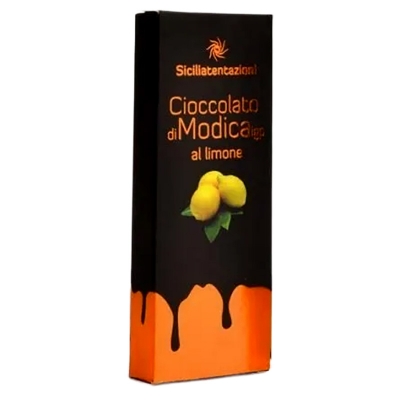Cioccolato di modica all'limone 