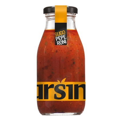Sugo in bottiglia ai peperoni