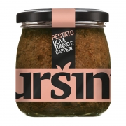 Pestato del trabocco olive nere e pesce azzurro