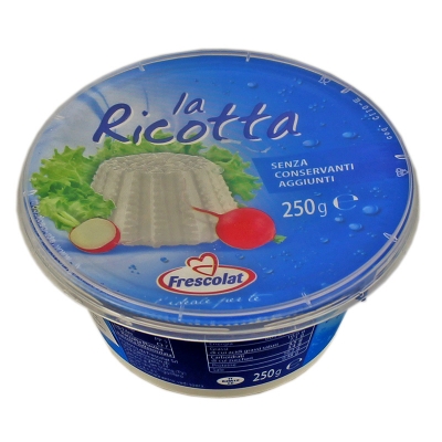 Ricotta di mucca vaschetta 6x250g