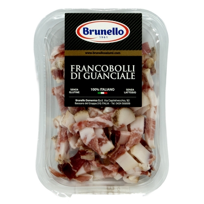 Francobolli di guanciale gr100