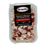 Francobolli di pancetta affumicata gr100