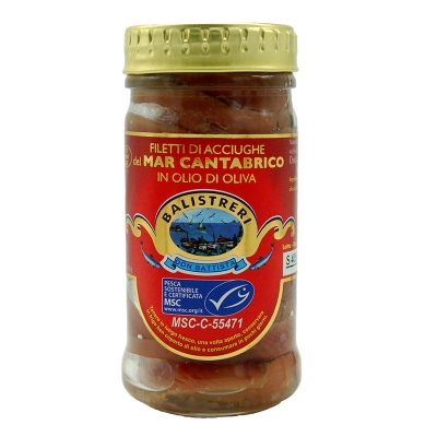 Filetti di acciughe Cantabrico