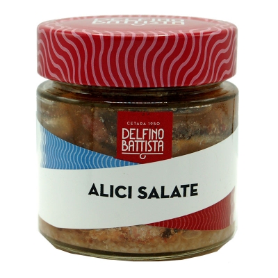 Alici di cetara sotto sale 320g