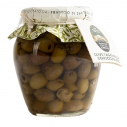 Olive taggiasche snocciolate in olio extravergine 260gr