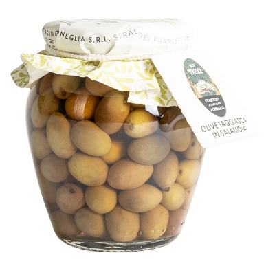 Olive taggiasche in salamoia
