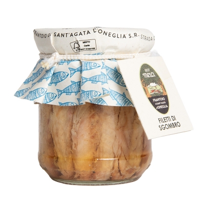 Filetti di sgombro in olio oliva