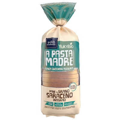 Pane vegan integrale con grano saraceno gr400