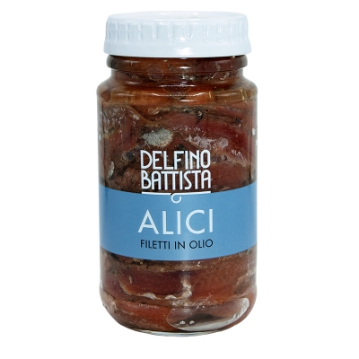 Filetti di alici in olio ml130
