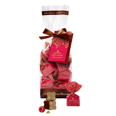 Tartufi dolci lamponi e pistacchio 200gr