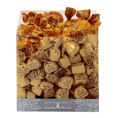 Tartufini (7gr) dolci neri sfusi 1000gr