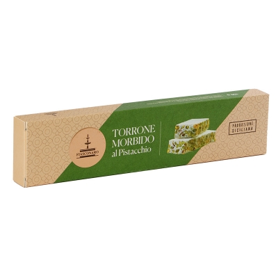 Torrone al pistacchio dell'Etna gr. 150