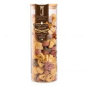 Vaso borosilicato pasta tricolore 500gr