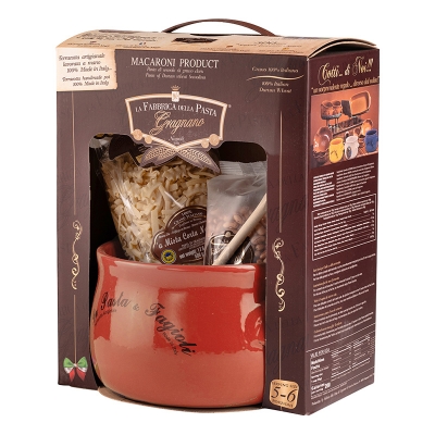 Kit pasta e fagioli terracotta
