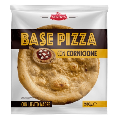 Base Pizza con cornicione 230gr