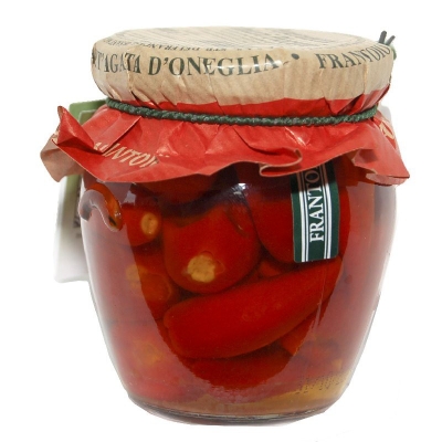 Peperoncini interi in olio extravergine 180gr