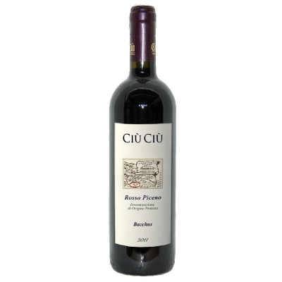 Vino rosso piceno Bacchus BIO VEGAN 750ml