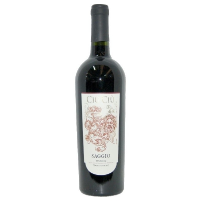 Vino rosso sangiovese Saggio 750ml