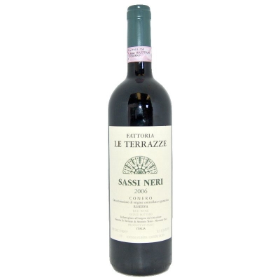 Vino rosso conero riserva DOCG Sassi neri 750ml