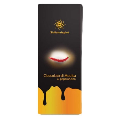 Cioccolato di modica al peperoncino gr100