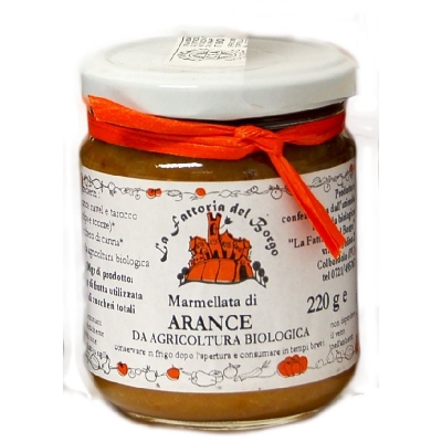 Marmellata di arance gr220 Bio