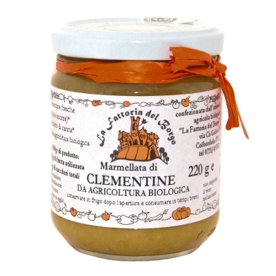 Marmellata di clementine gr220 Bio