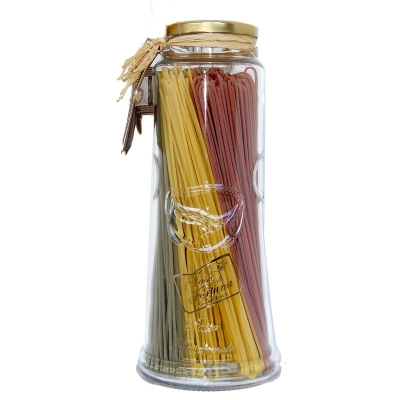 Vaso della fortuna con spaghetti tricolore 500gr