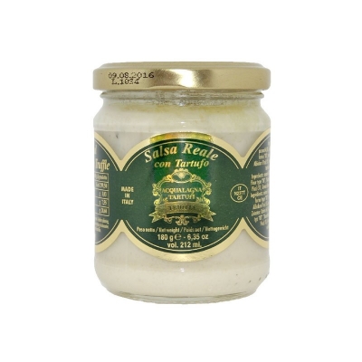 Salsa reale al tartufo bianchetto 180gr