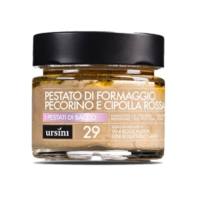 Pestato di bacco pecorino e cipolla rossa 145gr