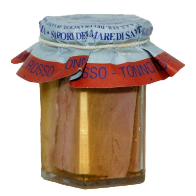 Filetti di tonno rosso lavorati dal fresco gr200