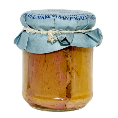 Filetti di tonno lavorato dal fresco gr190