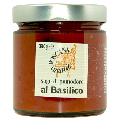 Sugo al basilico 390gr
