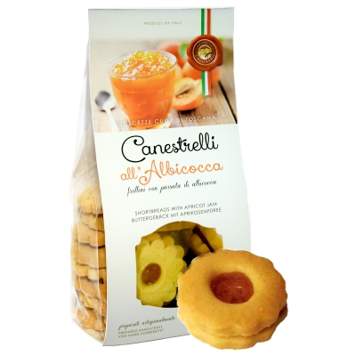 Canestrelli all'albicocca 200gr