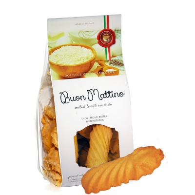 Buon mattino biscotti attorcigliati al burro 200gr