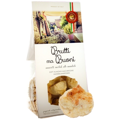 Brutti ma buoni amaretti con nocciole/mandorle 200gr
