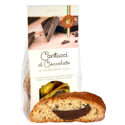Cantucci al cioccolato con pezzi esagerati 200gr