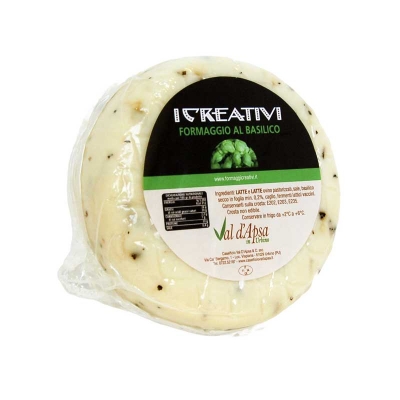 Mini formaggio "I Creativi" al basilico400gr