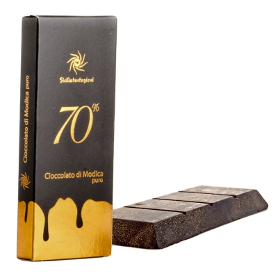 Cioccolato di modica puro 70% gr100