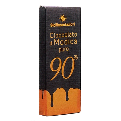 Cioccolato di modica puro 90% gr100
