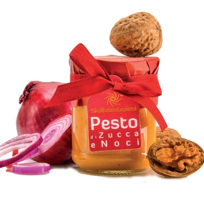 Pesto zucca e noci 180gr