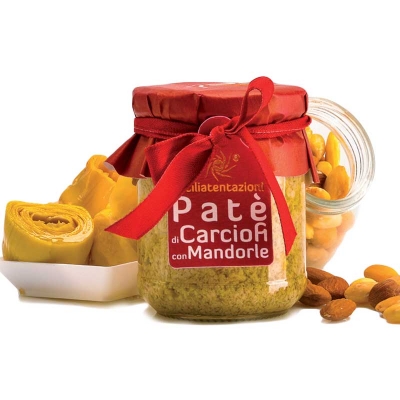 Patè di carciofi e mandorle 180gr