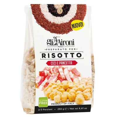 Risotto ceci&pancetta